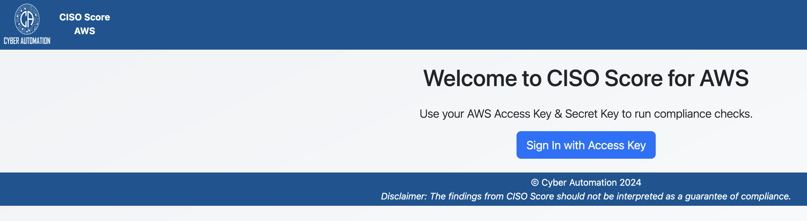 CISO AWS
