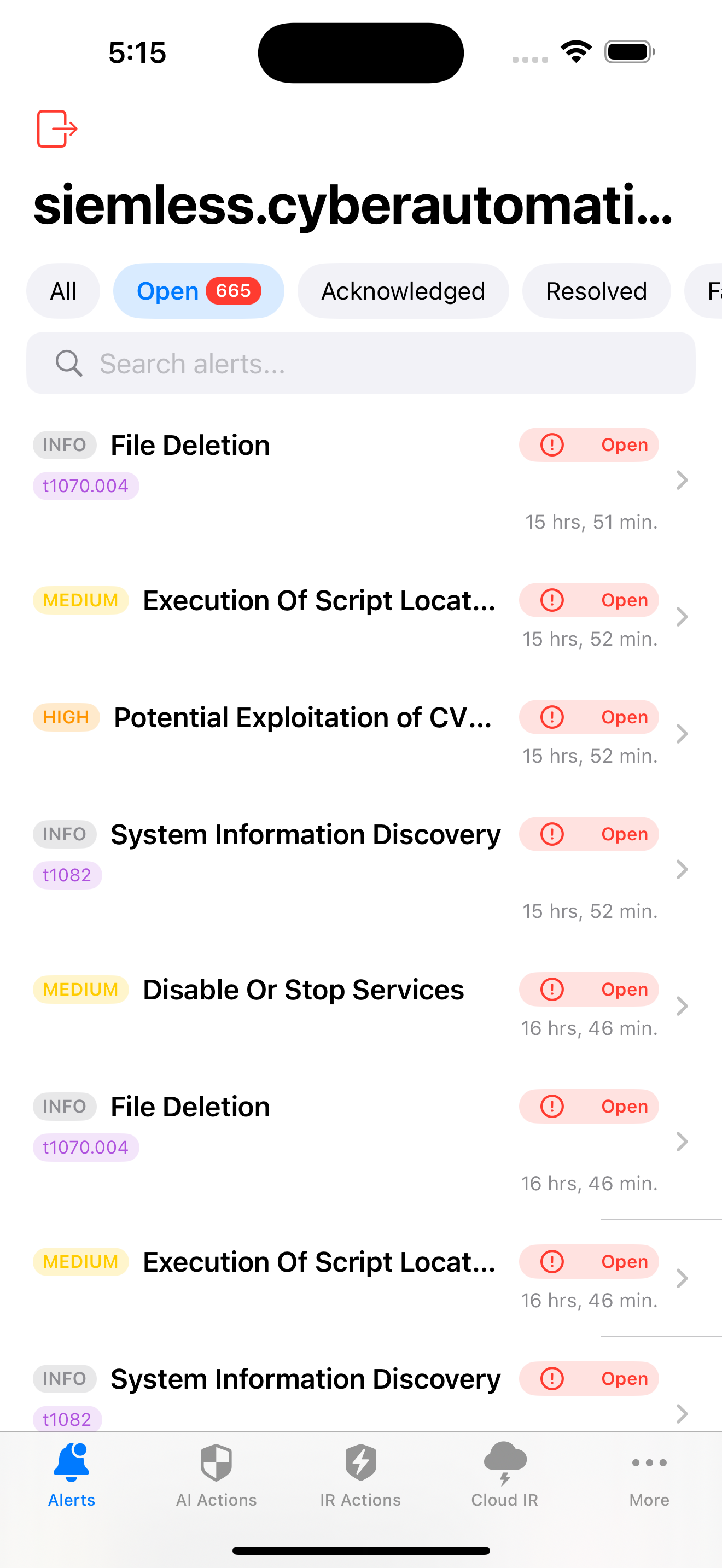 SIEMLess Security Alerts